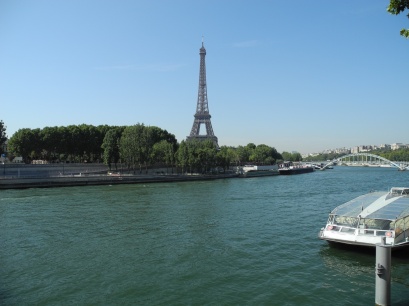 La Tour Eiffel et la Seine
